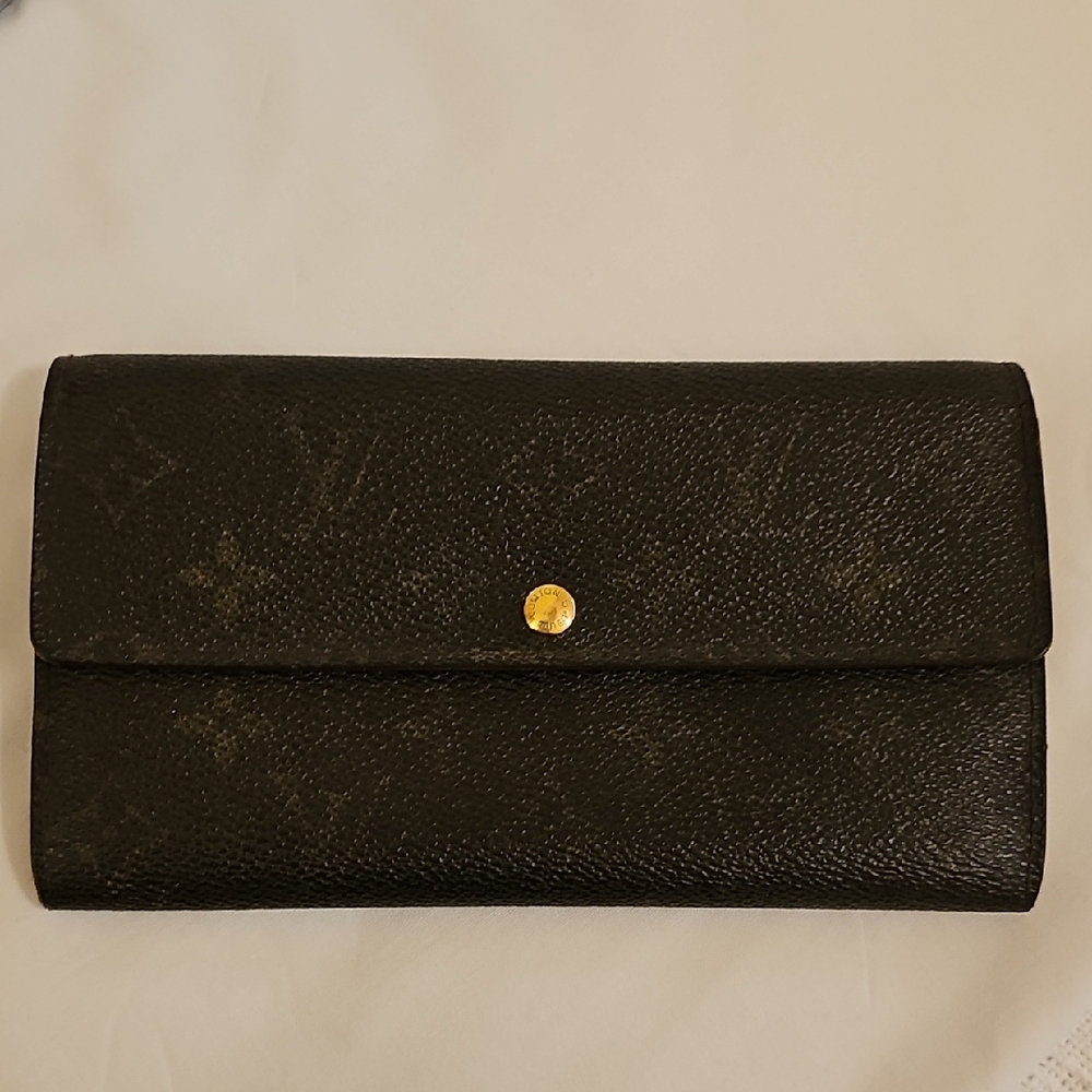 Dark Brown Louis Vuitton Women's Wallet